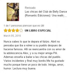 Las chicas del Club de Belly Dance, Crítica 5, Mar Cantero Sánchez, www.marcanterosanchez.com
