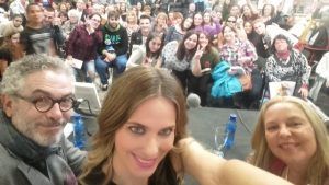 Presentación Vanesa Romero, selfie 1, Mar Cantero Sánchez, 