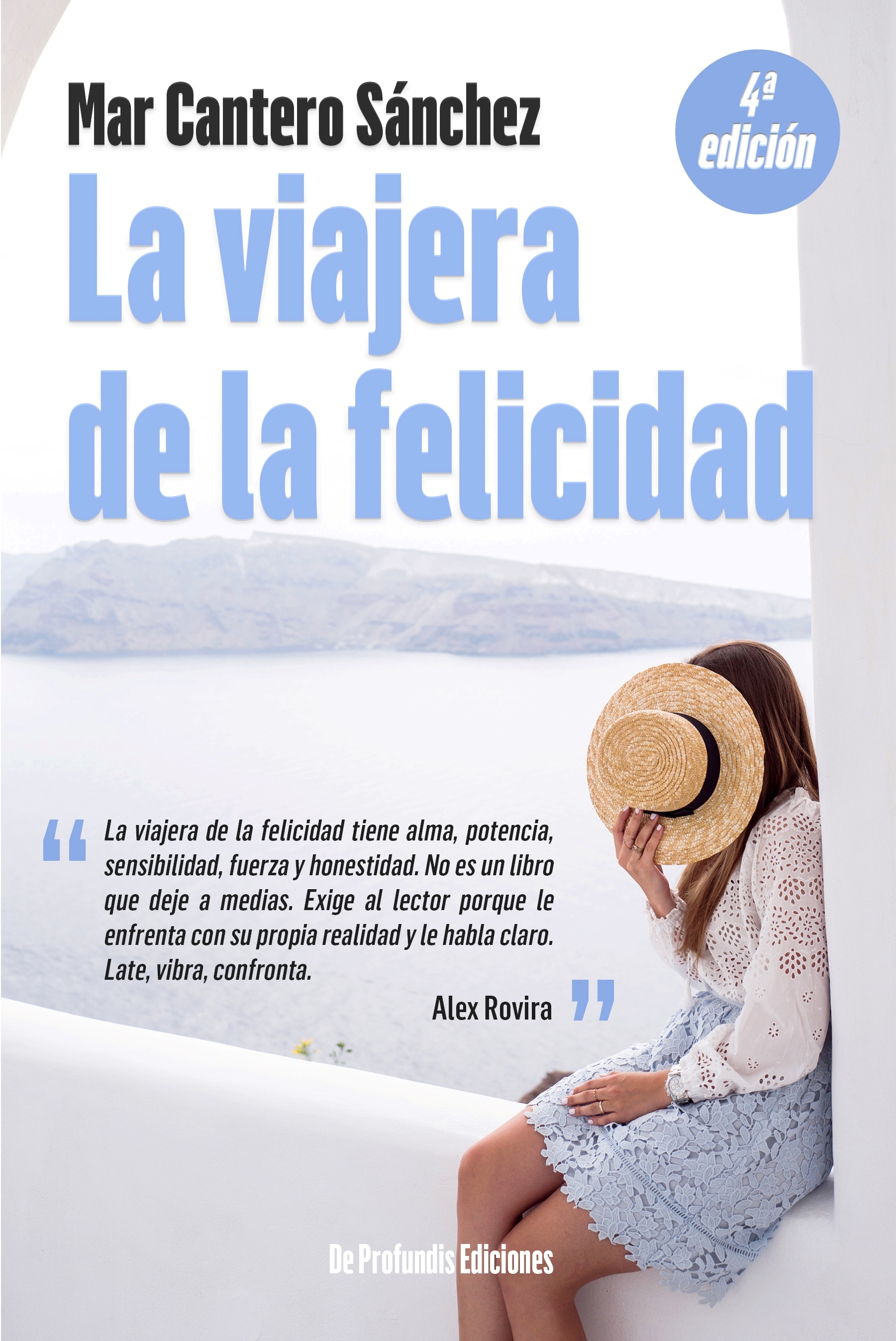 La viajera de la felicidad portada TDK, 4ª edición, Mar Cantero Sánchez, www.marcanterosanchez.com
