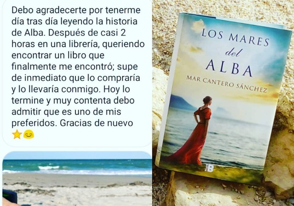 Crítica Los mares del alba, Lectora desde Orlando, Mar Cantero Sánchez, www.marcanterosanchez.com
