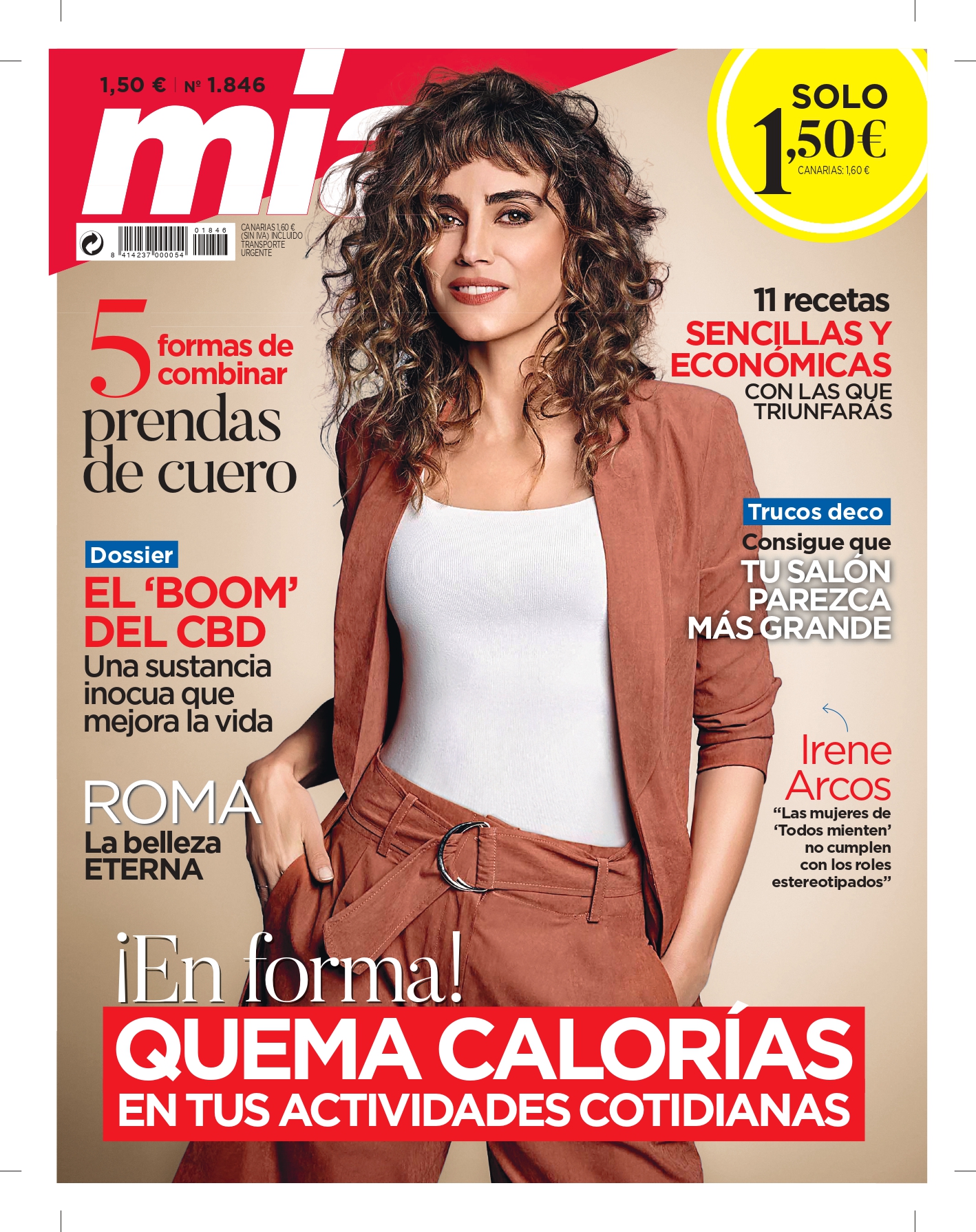 Tu mente no tiene límites, revista MÍA, portada, Mar Cantero Sánchez, www.marcantero.com